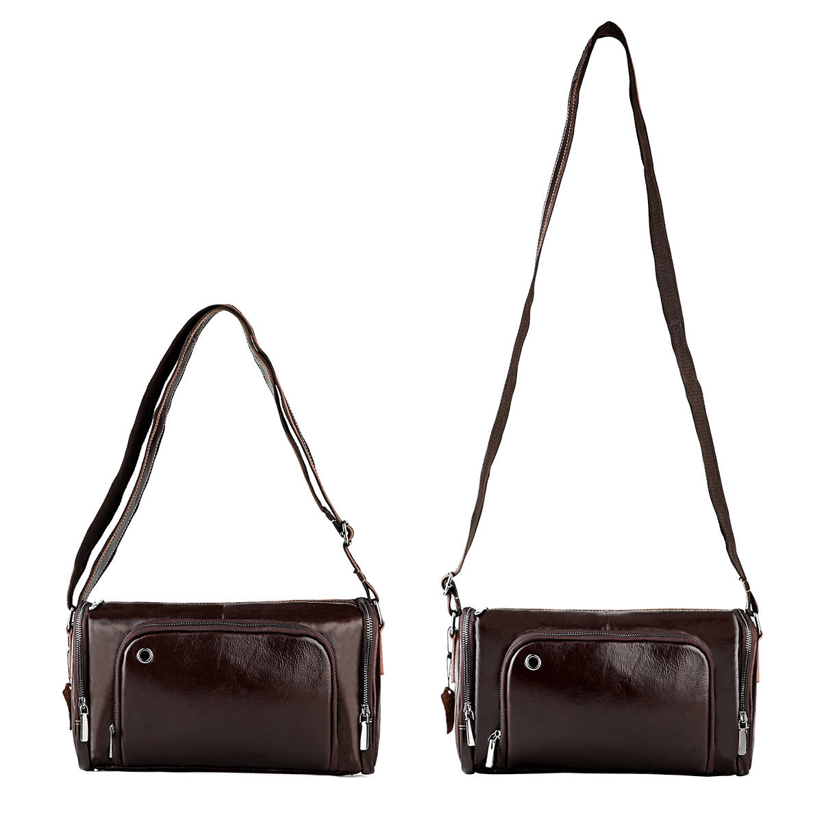 Men's Genuine Leather High-grade Large Capacity Cowhide Men's Messenger Bags