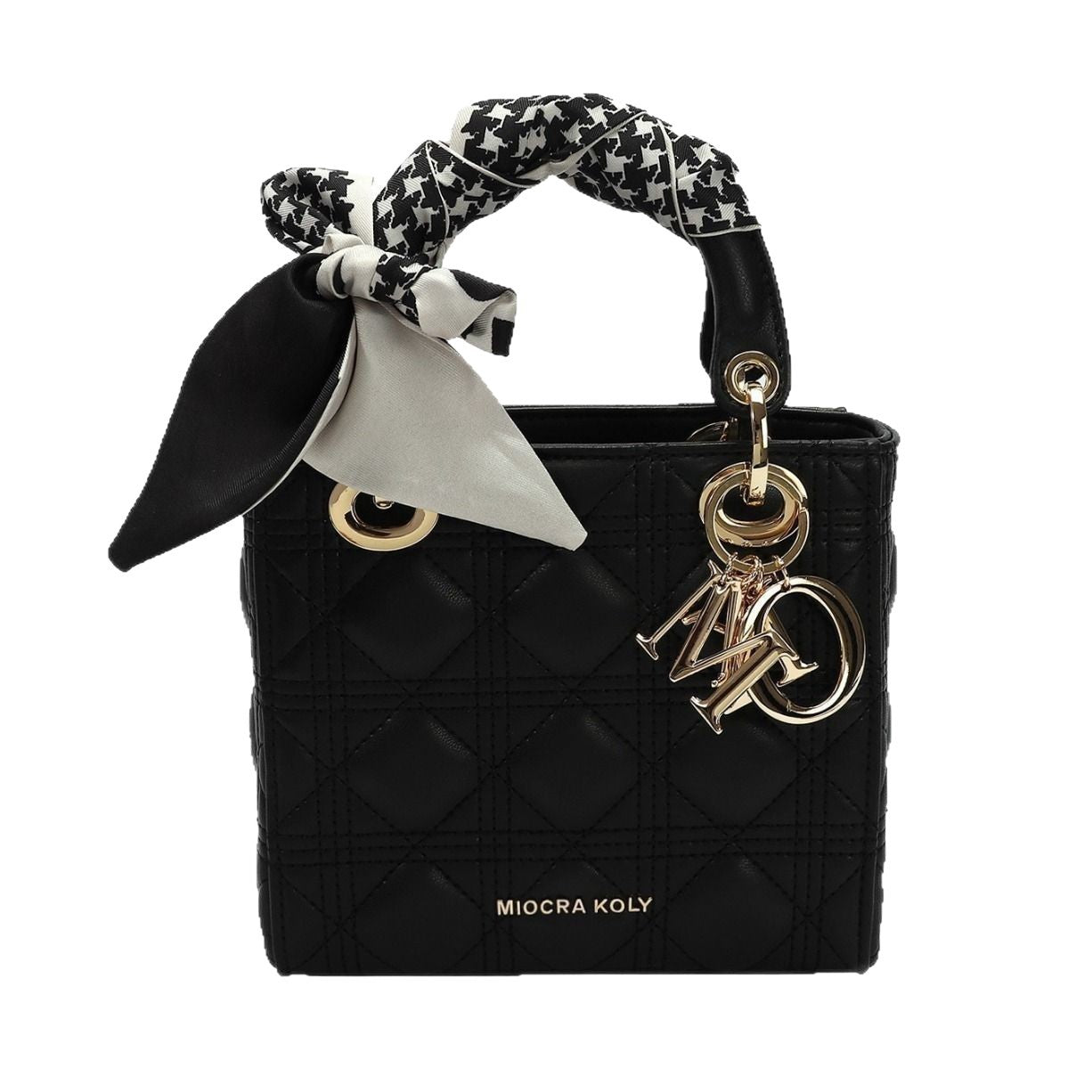 Women's South Style Black Portable Diana Commuter Crossbody Bags