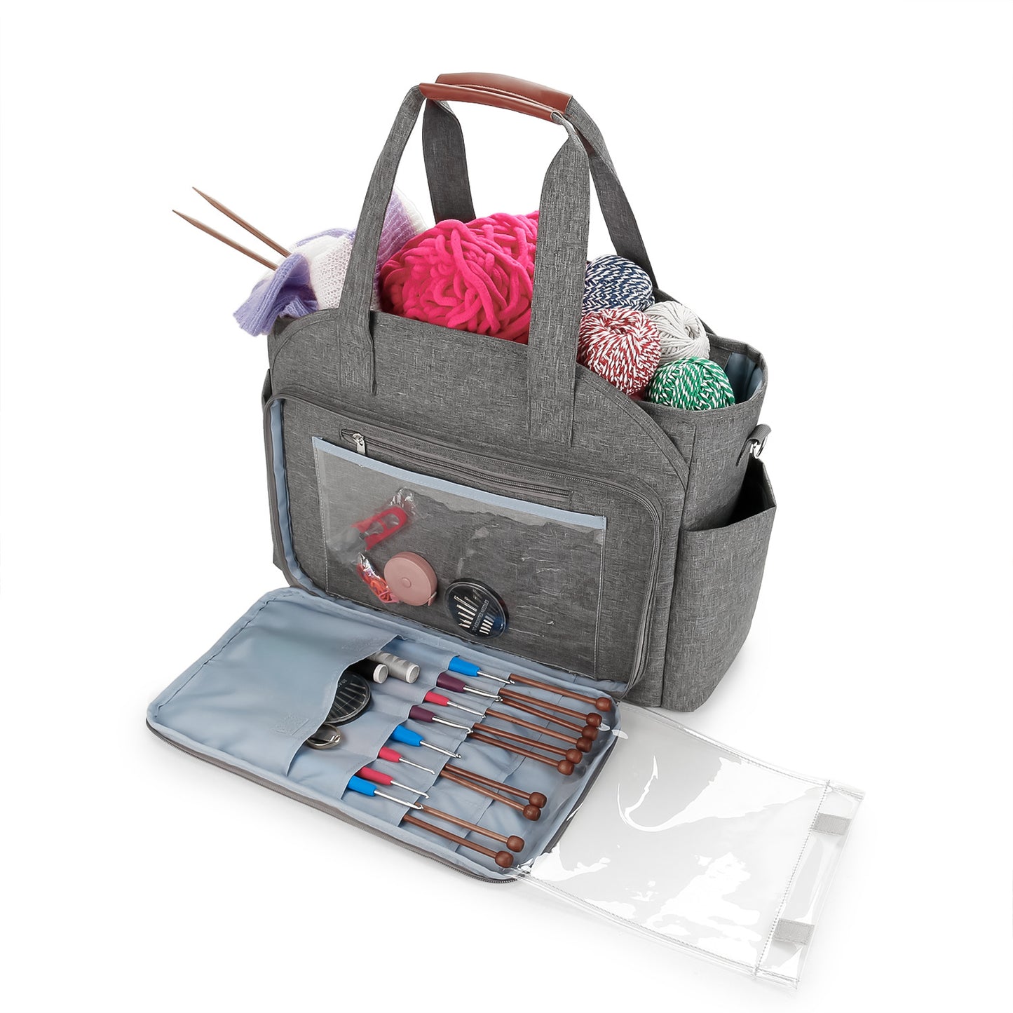 Thread Storage Rag Sewing Portable With Separated Pockets Crossbody Bags