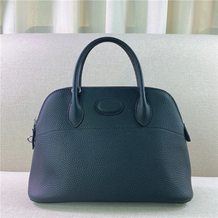Women's First Layer Cowhide Bowling Shell Fashion Handbags