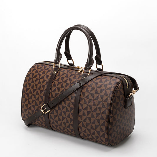 Women's Short-distance Portable Large Capacity Business Printing Handbags