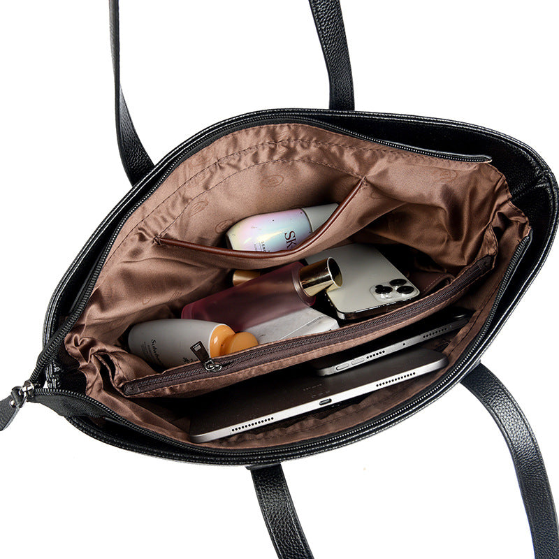 Slouchy Women's Large Simple Commute Capacity Shoulder Bags