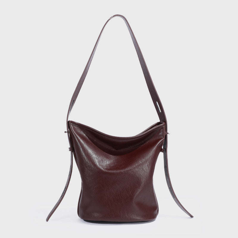 Women's Mobile Popular Large Capacity Commuter Portable Bucket Bags