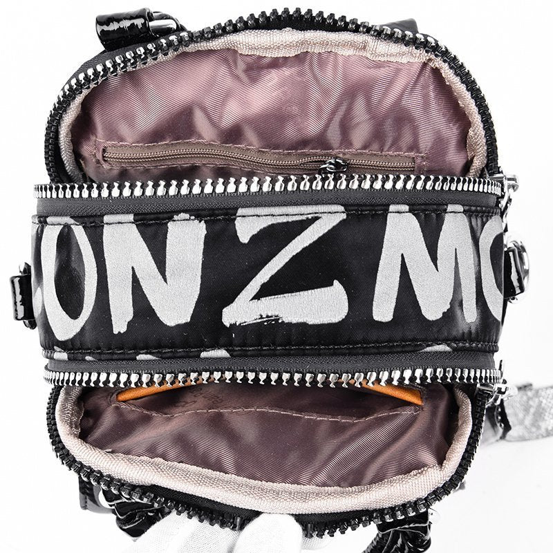 Women's Super Popular Western Style Bright Leather Backpacks