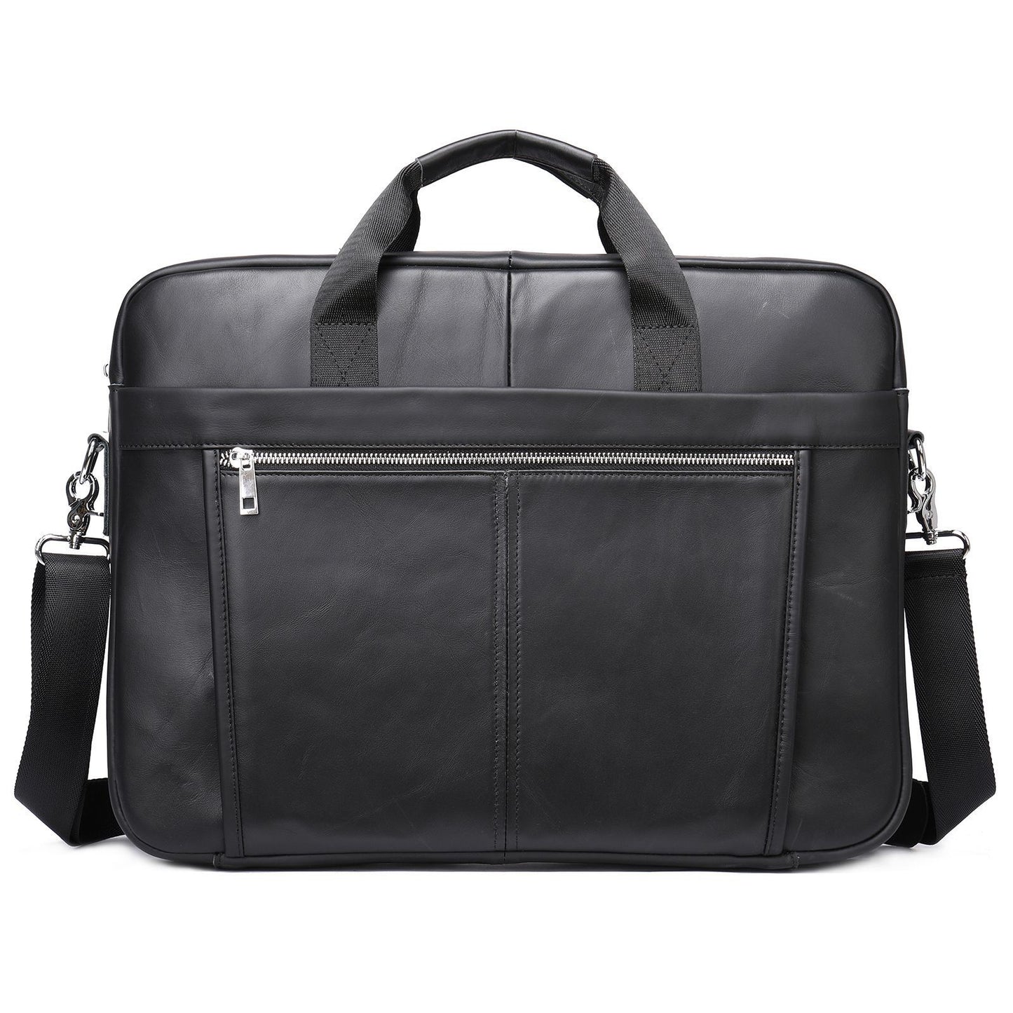 Men's Genuine Leather Business Vintage Large Capacity Men's Briefcases