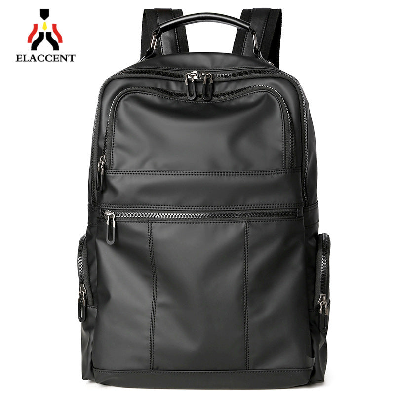Men's Simple College Computer Korean Style Backpacks