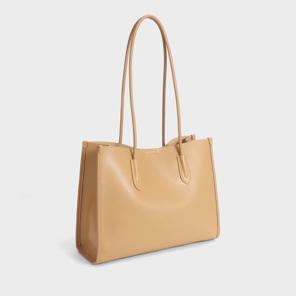 Women's Underarm Leather Fashion Commuter Large Capacity Shoulder Bags