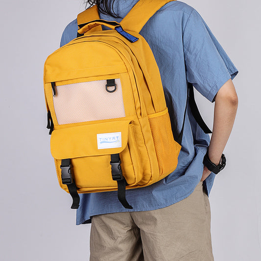 Male Simple Female College Burden Reduction Middle School Students' Schoolbags