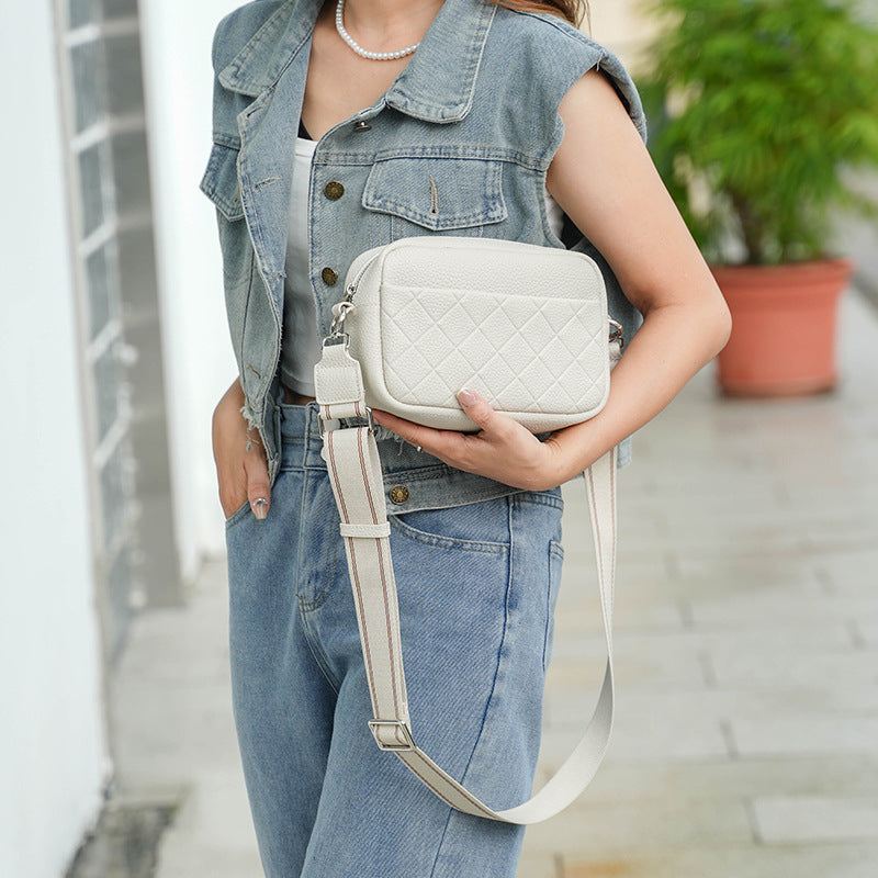 Women's New Genuine Leather Layer Cowhide Crossbody Bags