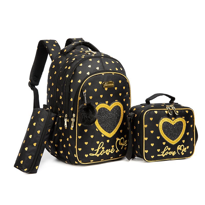 Primary Inch Three-piece Set Burden Reduction Elementary School Students' Schoolbags