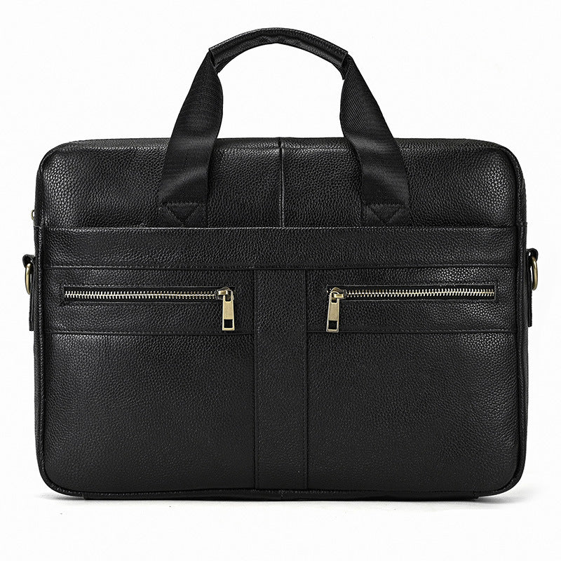 Men's Popular Graceful Leather Business Computer Men's Briefcases