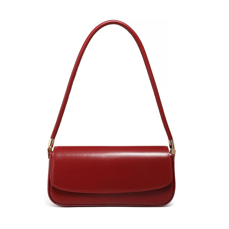 Women's Genuine Leather Saddle Commuter Underarm Design Armpit Bags