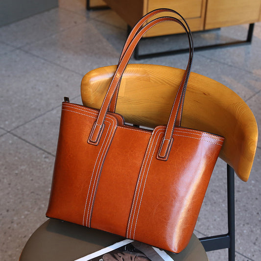 Women's Simple Underarm Light Luxury Large Capacity Shoulder Bags