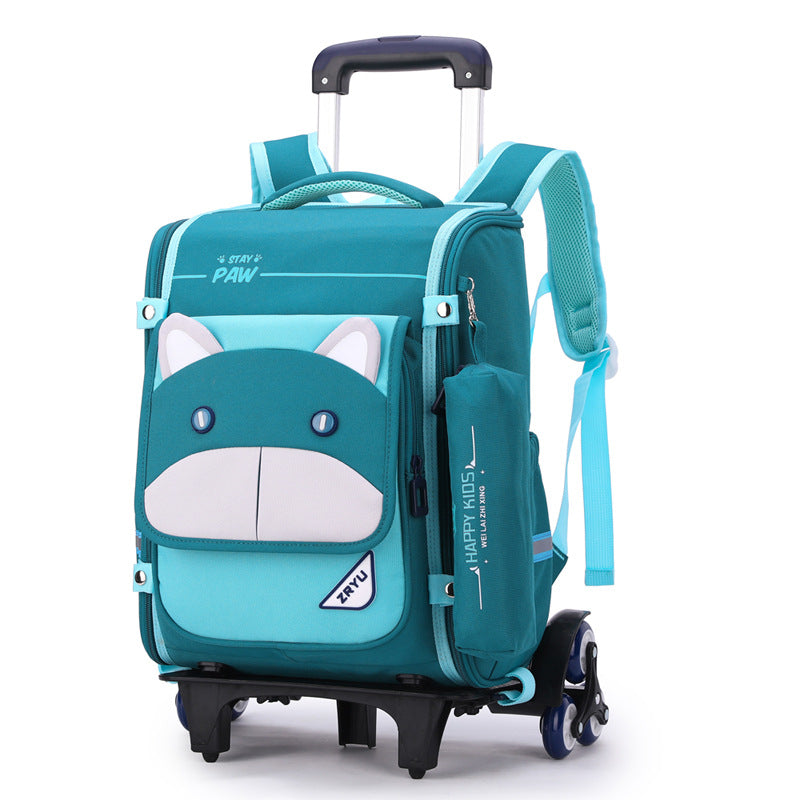 Women's & Men's & Natural Fish Primary Grade Printing Elementary School Students' Schoolbags