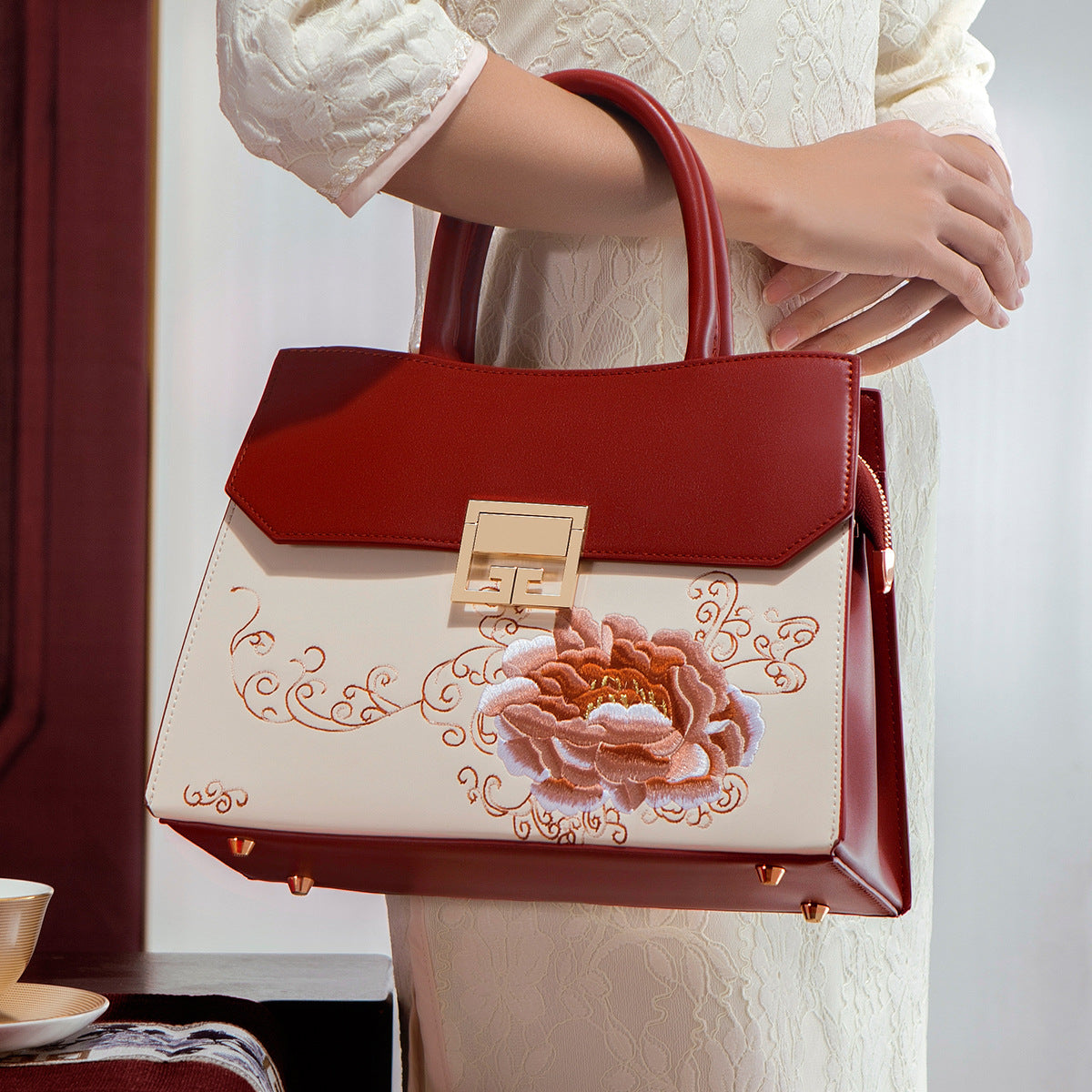 Mother's Day Gift Embroidery Wedding To Handbags