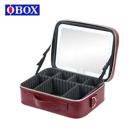 Women's Capacity Portable Light With Mirror Inch Bags