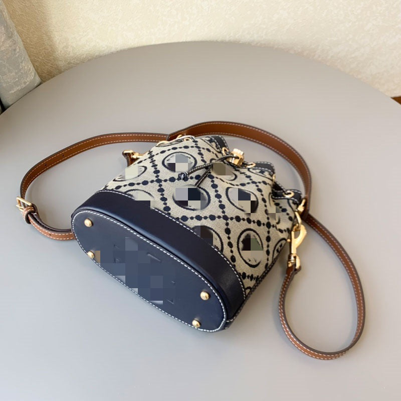 Women's Single Medium Mini Large Jacquard Cross Bucket Bags