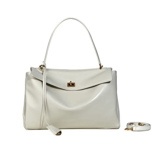 Women's Layer Cow Leather High Sense Large Shoulder Bags