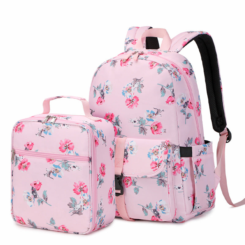 Fresh Fashion The Campus Of College Middle School Students' Schoolbags