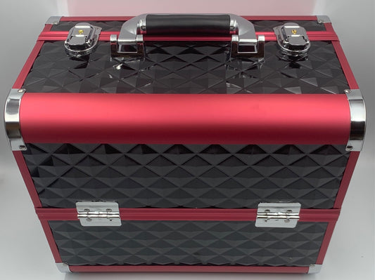 Box Portable Tattoo Manicure Toolbox Double Open Large Cosmetic Cases