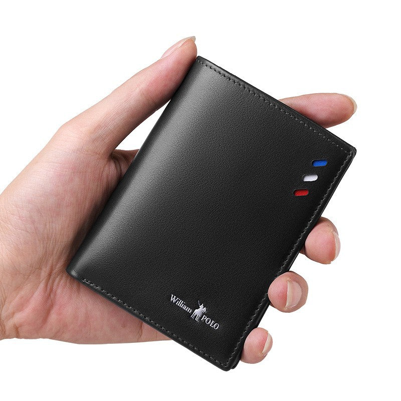 Men's Emperor Paul Genuine Leather Bank Layer Card Holder
