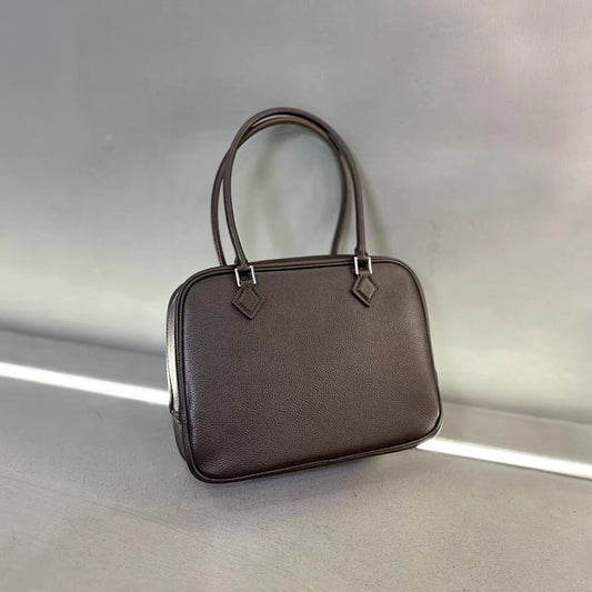 First Layer Leather Feather Retro Commuter Crossbody Bags