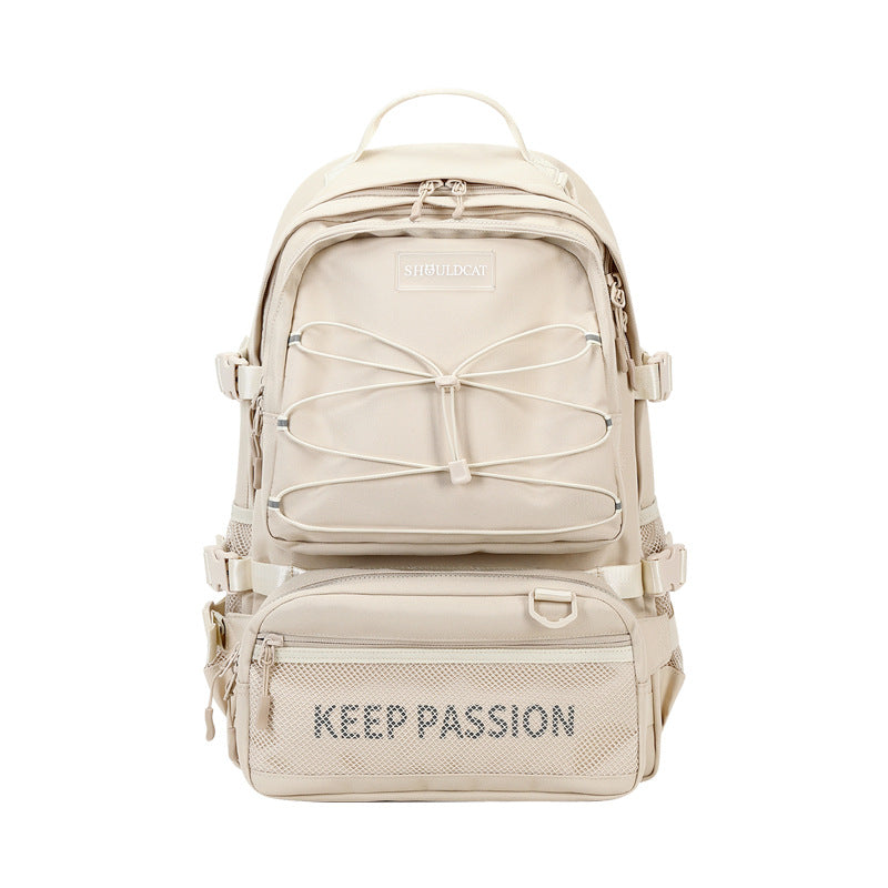 Durable Versatile Female Korean High Junior Backpacks