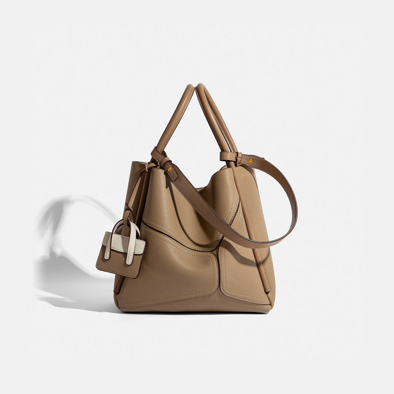 Women's Affordable Luxury Simple Stylish Good Texture Stitching Handbags