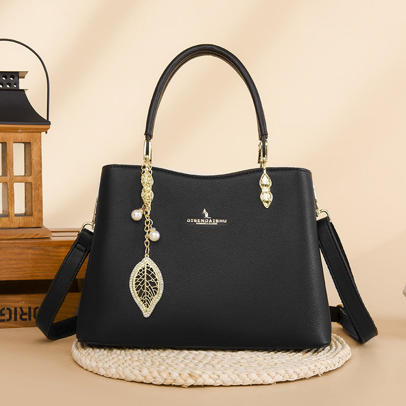 Women's Soft Leather Fashion Mother Large Capacity Handbags
