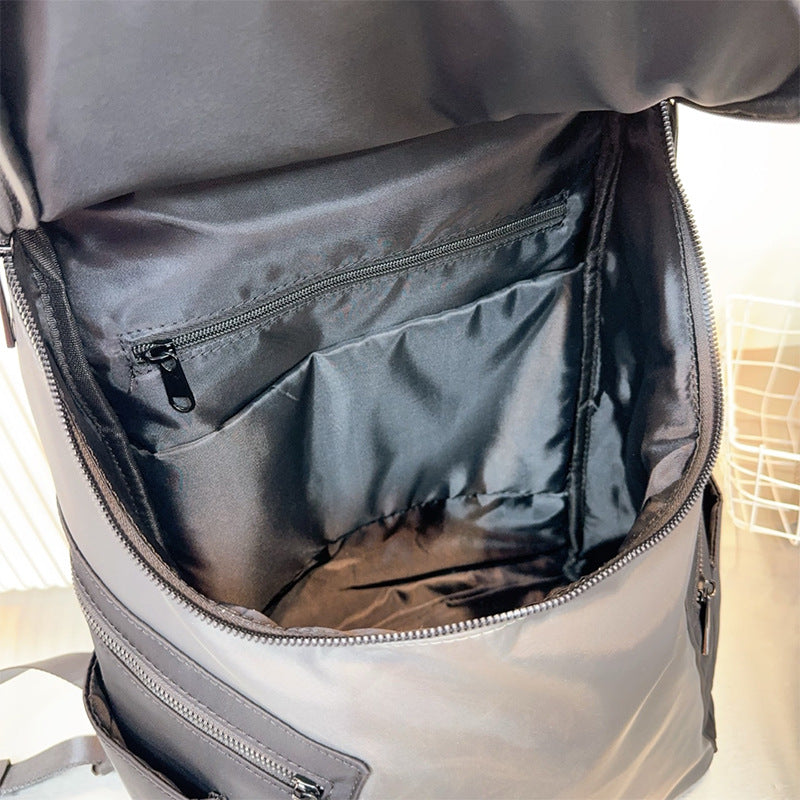 Large Capacity Contrast Color Lightweight Waterproof Backpacks
