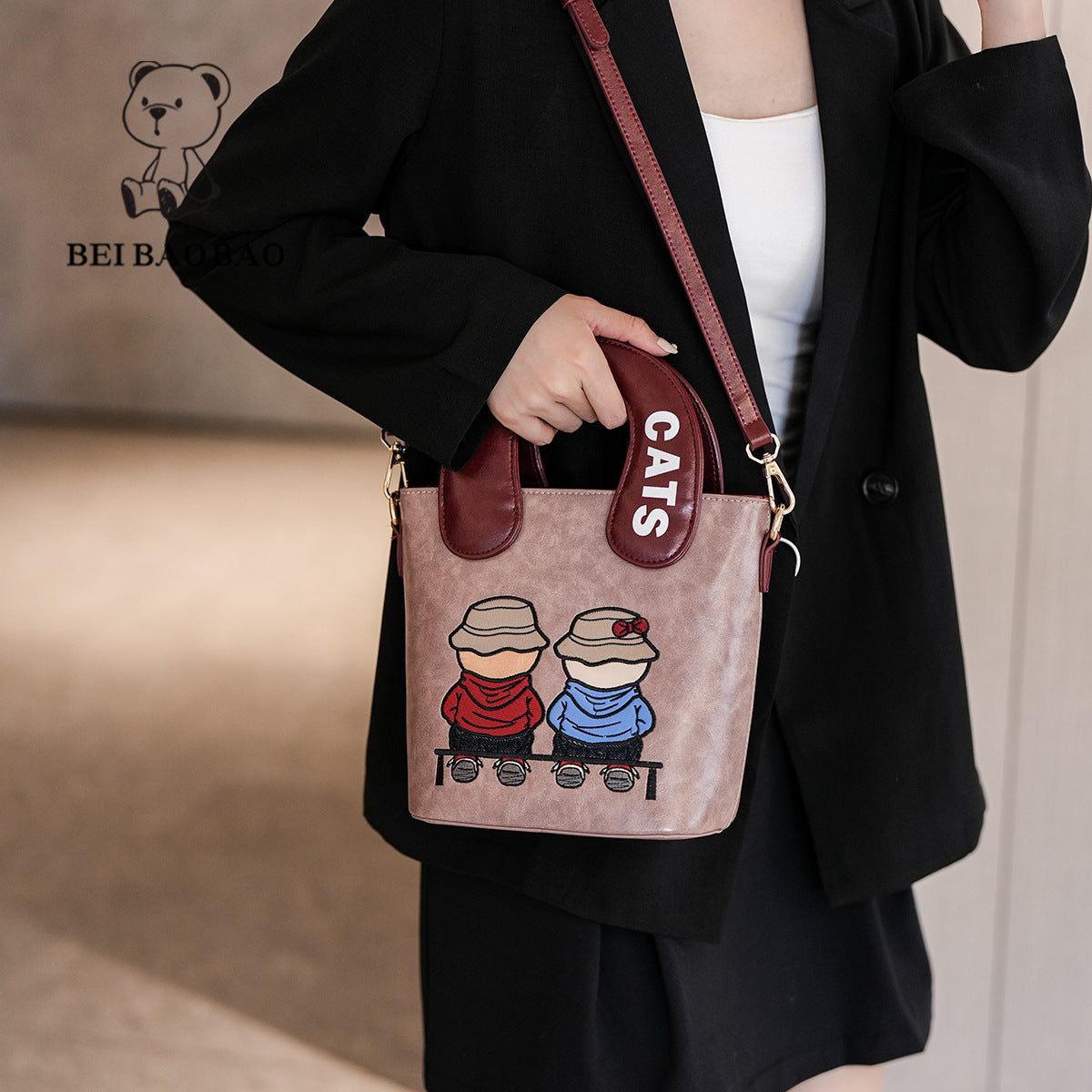 Source Leisure Cute Fashion Simple Style Crossbody Bags