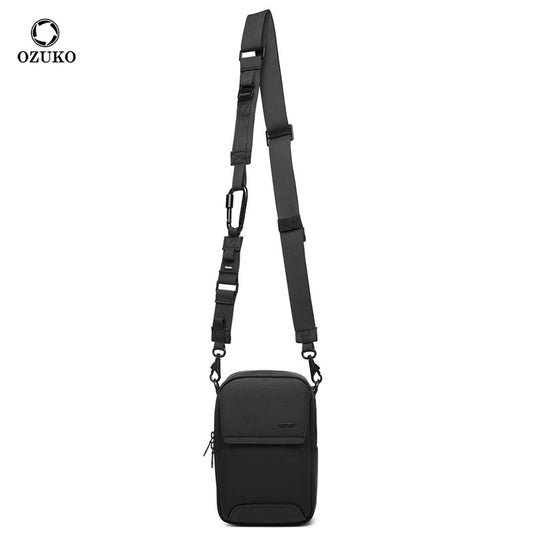 Men's High-grade Fashion Oblique Pattern Waterproof Men's Shoulder Bags