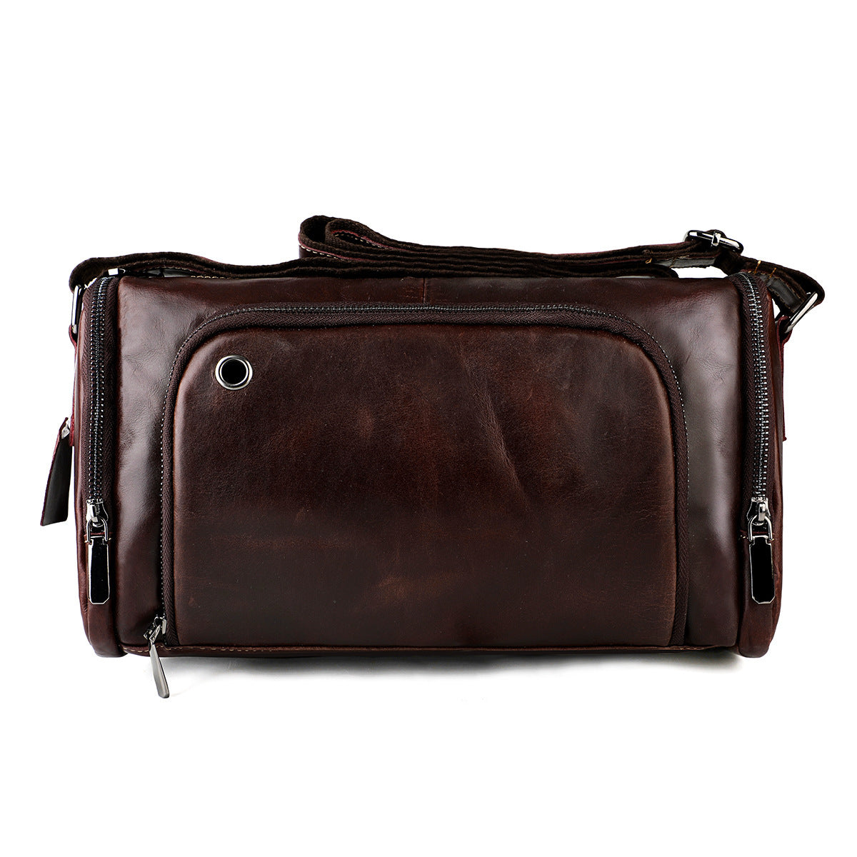 Men's Genuine Leather High-grade Large Capacity Cowhide Men's Messenger Bags