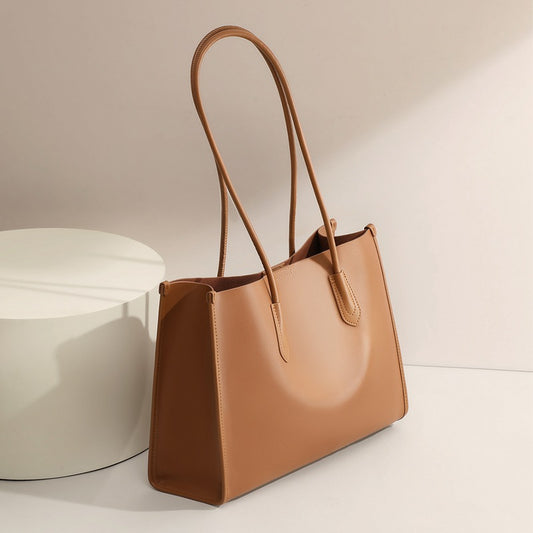 Women's Genuine Leather Large Capacity Commuter Portable Bags