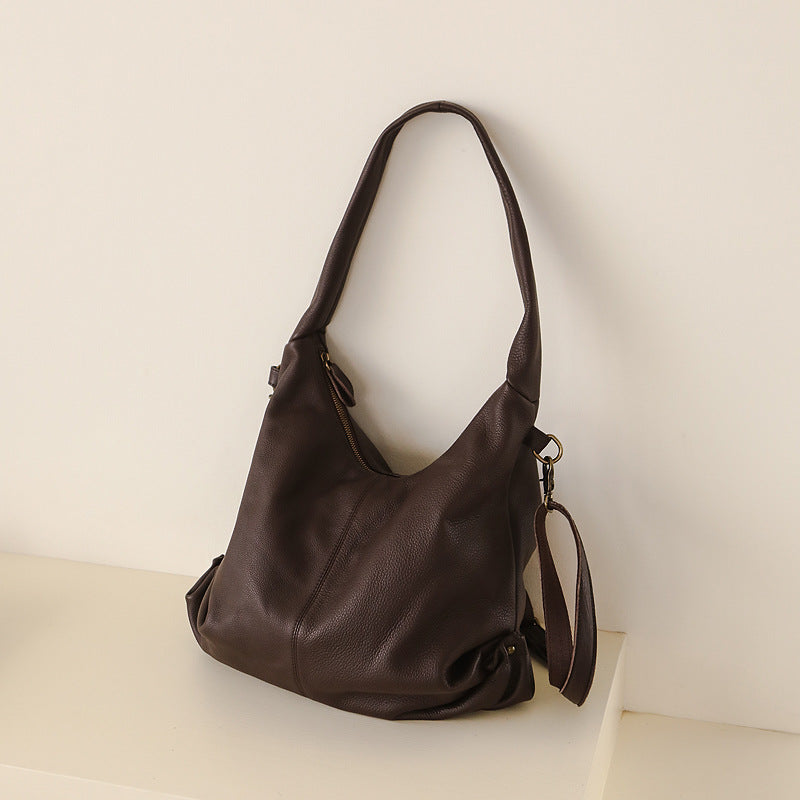 Women's Genuine Leather High Sense Large Capacity Tote Bags