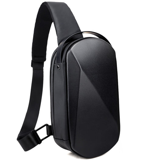 Men's Fashion Geometric Metal Sense Business Design Men's Messenger Bags