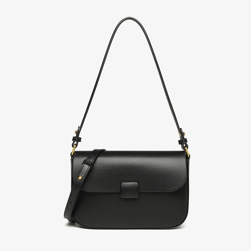 Women's High Sense Niche Leather Minority Simple Fashion Small Square Bags