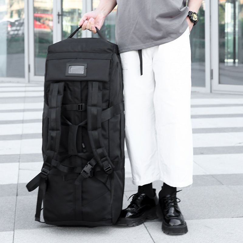 Classy British Style Large Capacity Checked Travel Bags