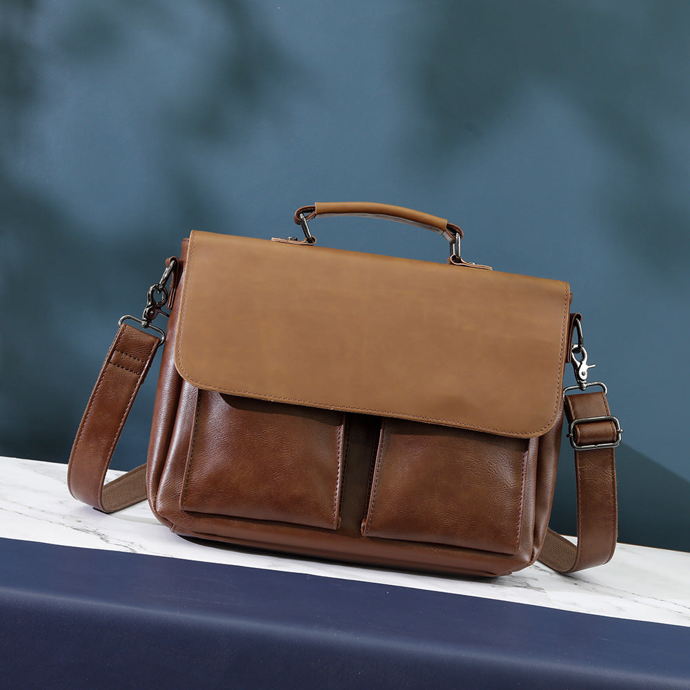 Men's Comfortable Trendy Fashion Business Retro Men's Briefcases