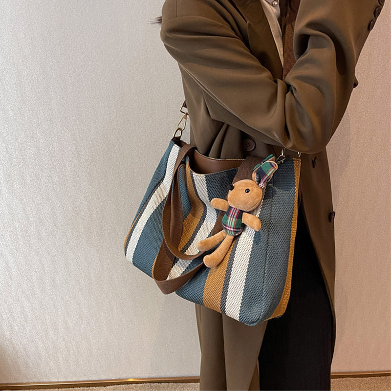 Women's Canvas Large Capacity Commuter Popular Today Shoulder Bags
