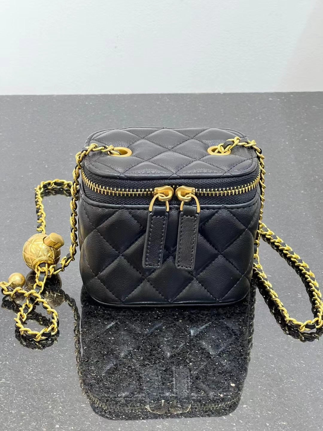 Women's High-grade Sachet Rhombus Design Chain Box Shoulder Bags