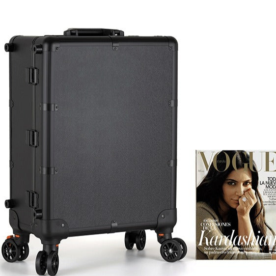 Mirror Touch Three-color Dimming Professional With Light Cosmetic Cases
