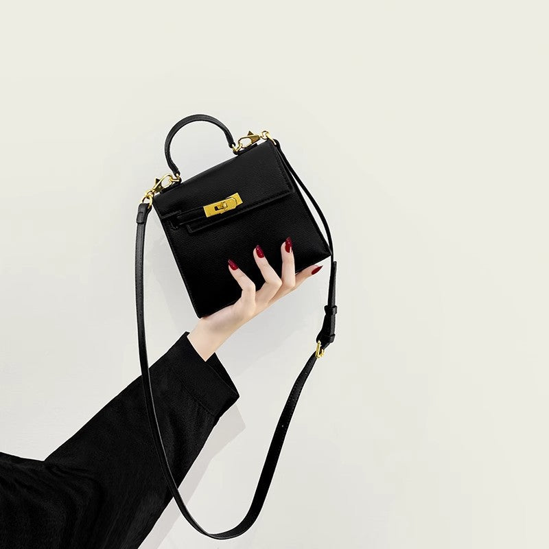 Women's High-grade Fashionable Summer Portable Kelly Texture Shoulder Bags