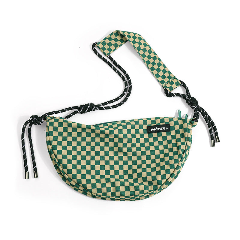 Women's & Men's & Hello Niche Dumpling Large Capacity Men's Messenger Bags