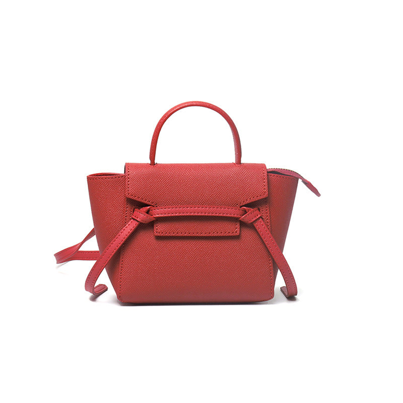 Women's Leather Wen Xi Palm Print Catfish Bags