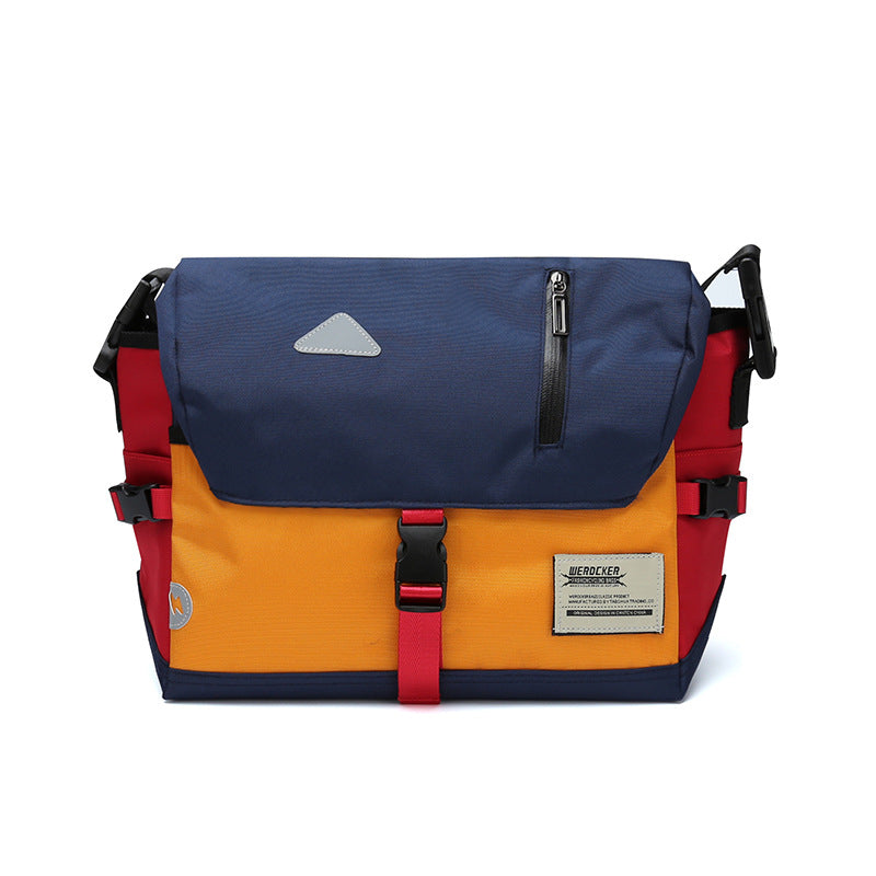 Men's Trendy All Black Fashion Fixed Gear Bags