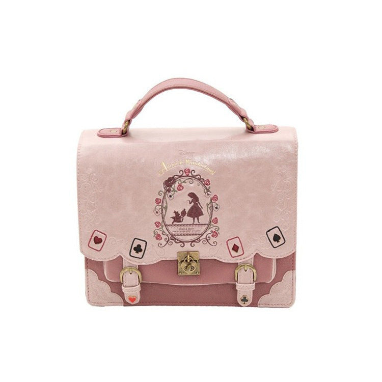 Alice In Wonderland Cute Style University Backpacks