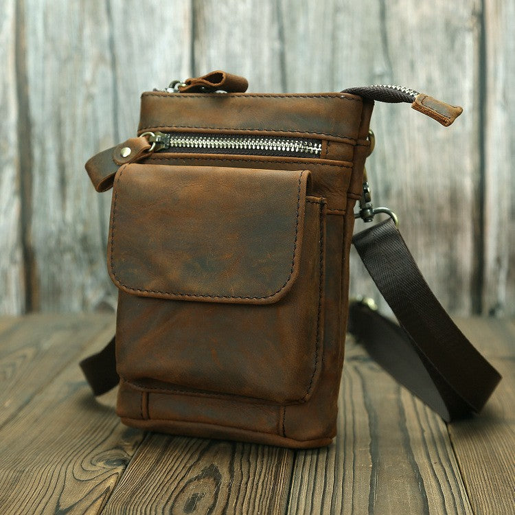 Retro Top Layer Crazy Horse Skin Bags