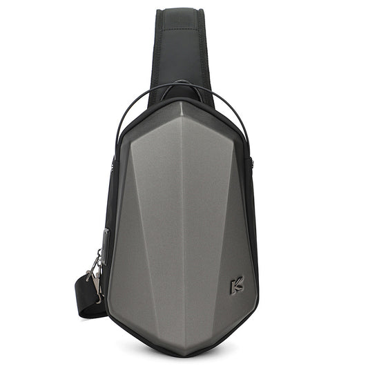 Men's Cool Master Waterproof Hot Pressing Slanted Men's Chest Bags
