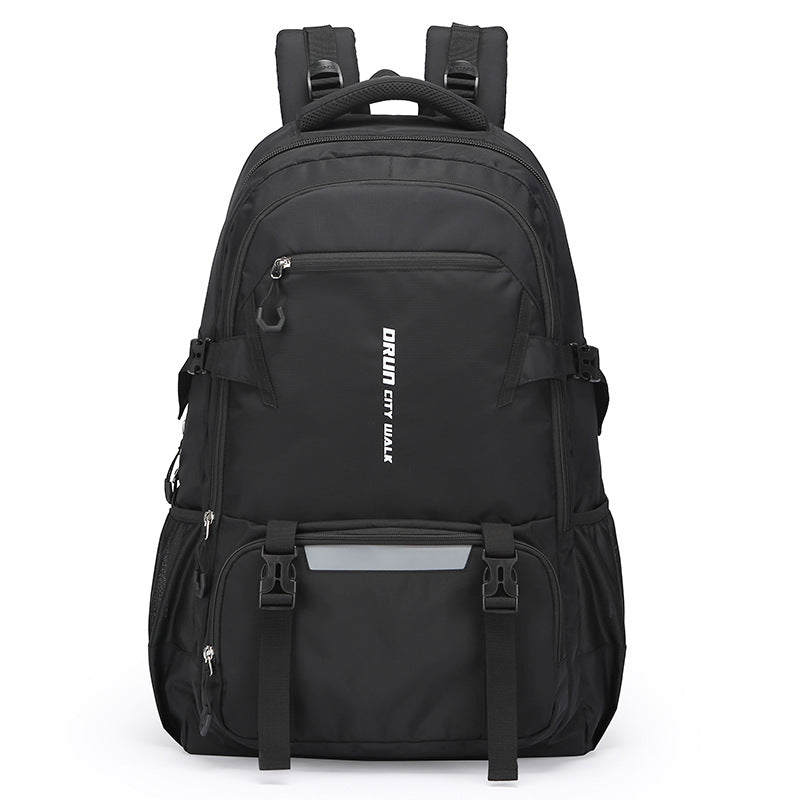 Women's High Male College Large Capacity Solid Backpacks